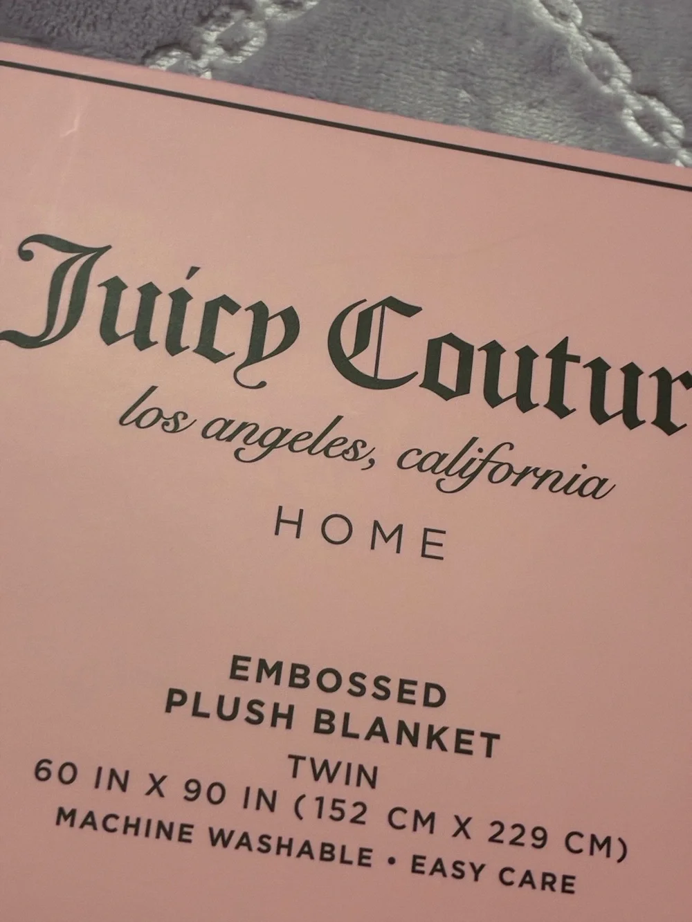Crown & Chains throw blanket